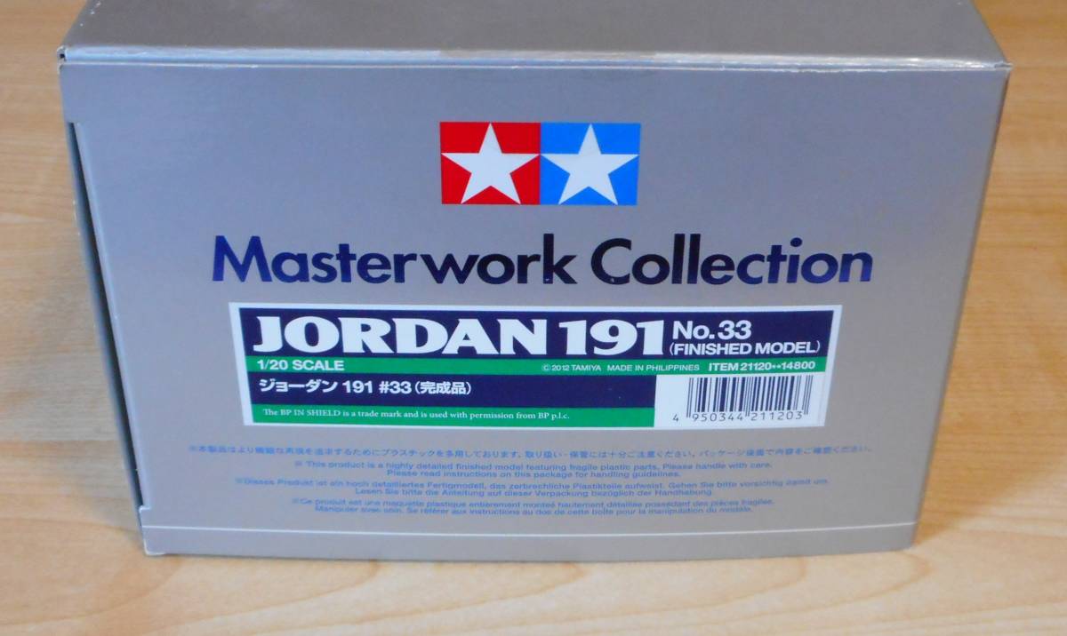  extra attaching { Goodyear specification }1/20 Jordan 191 #33 A.DE. che Zari s1991 [ Tamiya (TAMIYA)]* extra =ONYX1/43 BMS-dala-la189