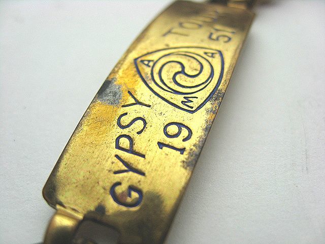 1950's 1951年製 AMA モーターサイクル ビンテージ ブレスレット 検