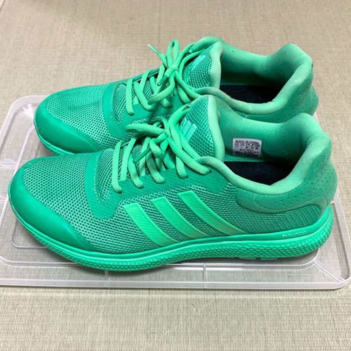 アディダス　energy  bounce  adidas ランニング　エナジーバウンス　25.5 グリーン　 NIKE