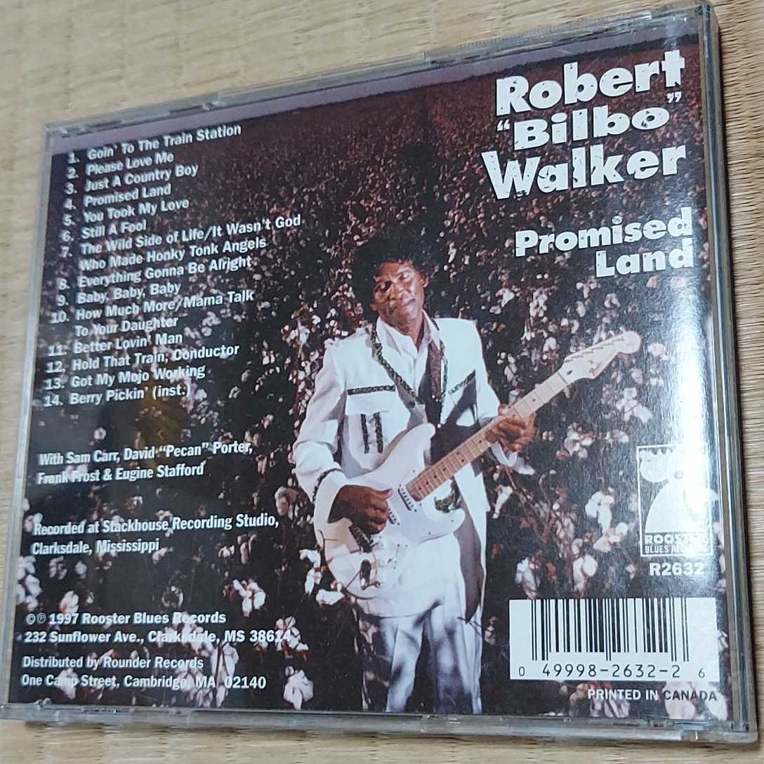 Robert Bilbo Walker / PROMISED LAND 輸入盤CD ROOSTER 1997年の画像2