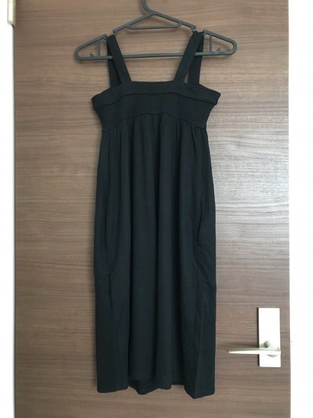 *GAP ( Gap ) simple One-piece / black /XXS