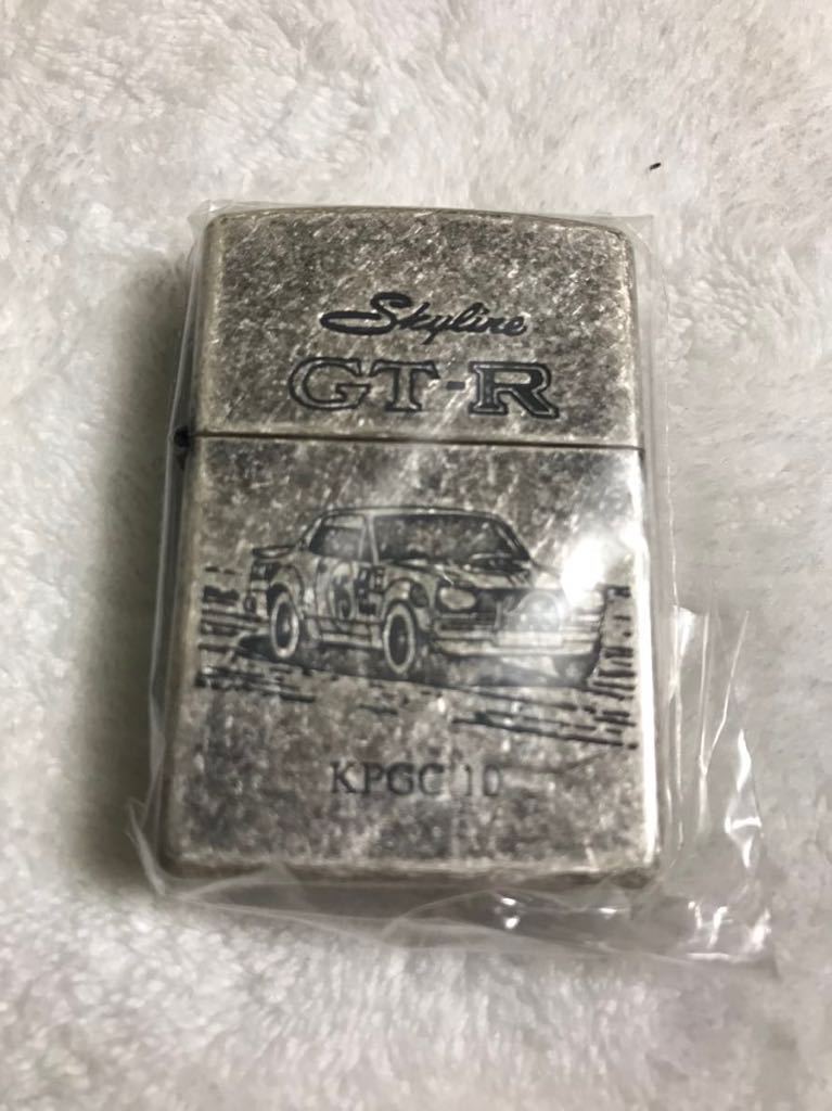 ZIPPO ジッポ ジッポー 1999年製 金属製ヘッドカバー型ケース入り　SKYLINE 2000 GT-R スカイライン　未使用　4個セット　希少品_画像8