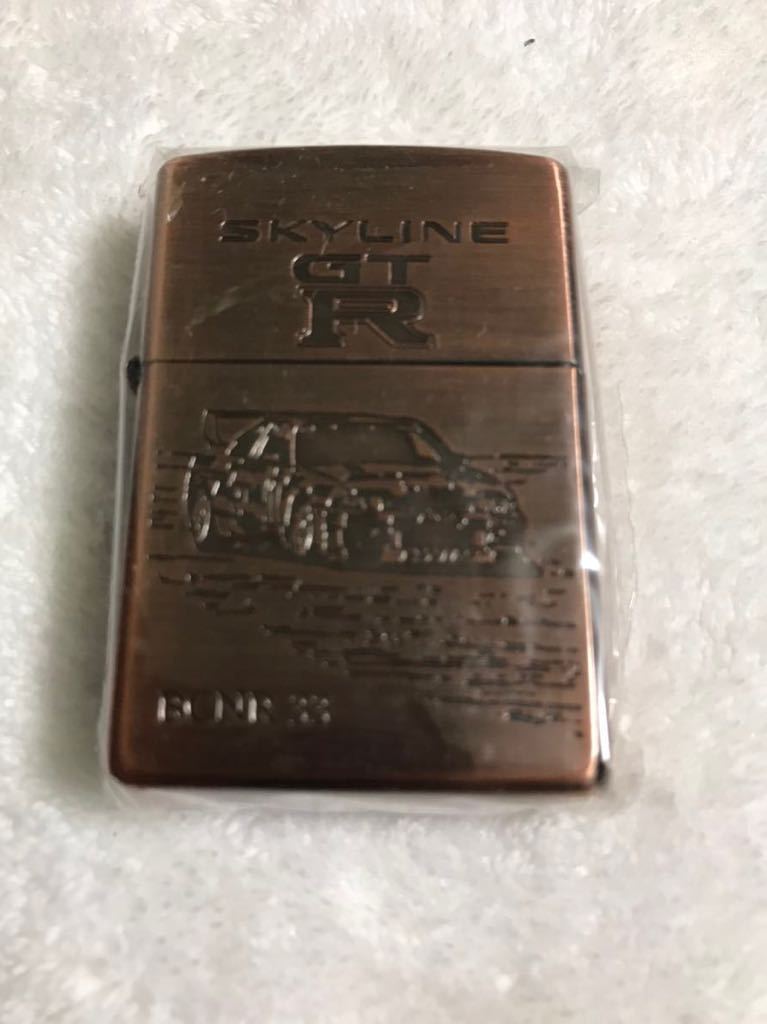 ZIPPO ジッポ ジッポー 1999年製 金属製ヘッドカバー型ケース入り　SKYLINE 2000 GT-R スカイライン　未使用　4個セット　希少品_画像6