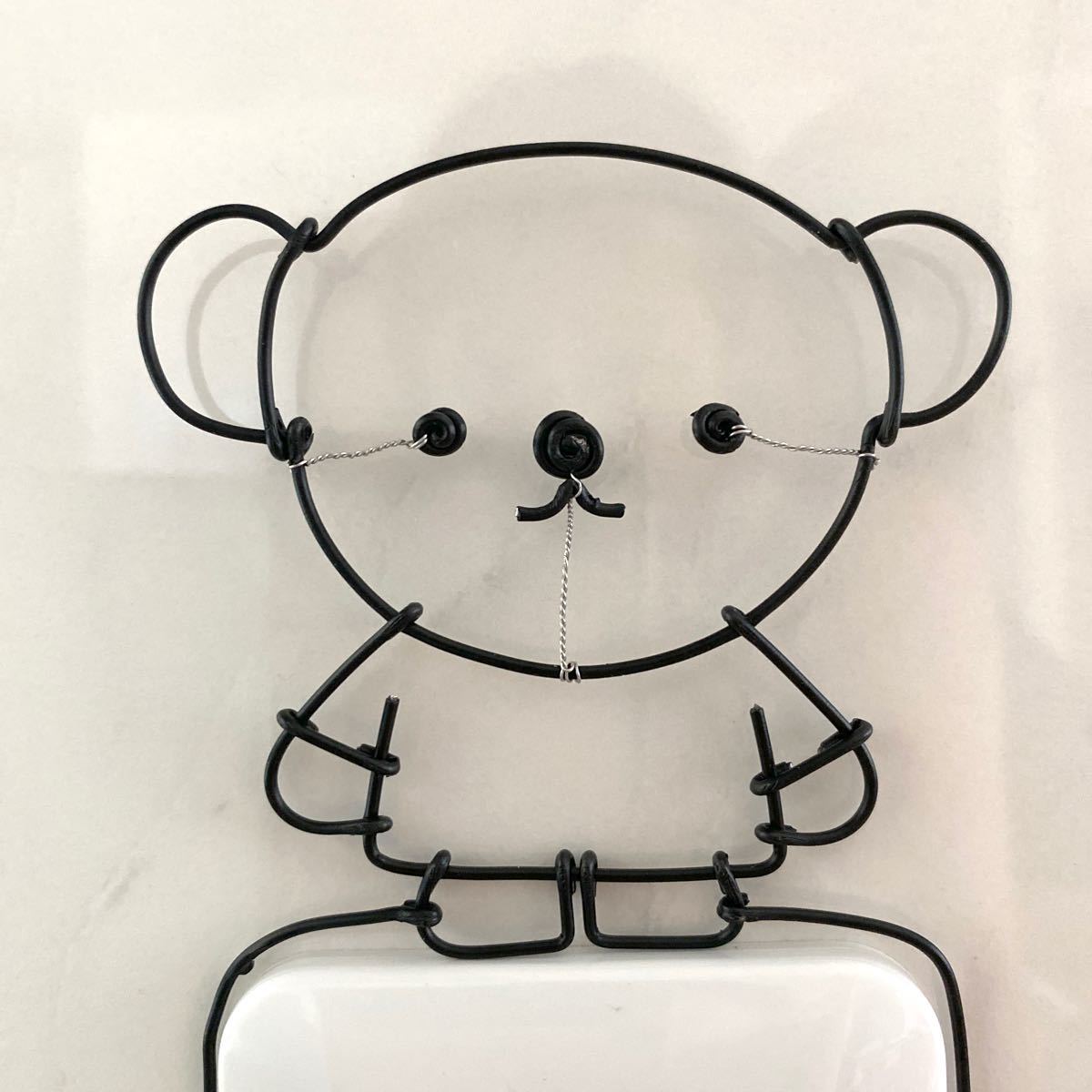 ボリス ミッフィー miffy スイッチカバー ワイヤークラフト ハンドメイド ワイヤーアート ワイヤー くま