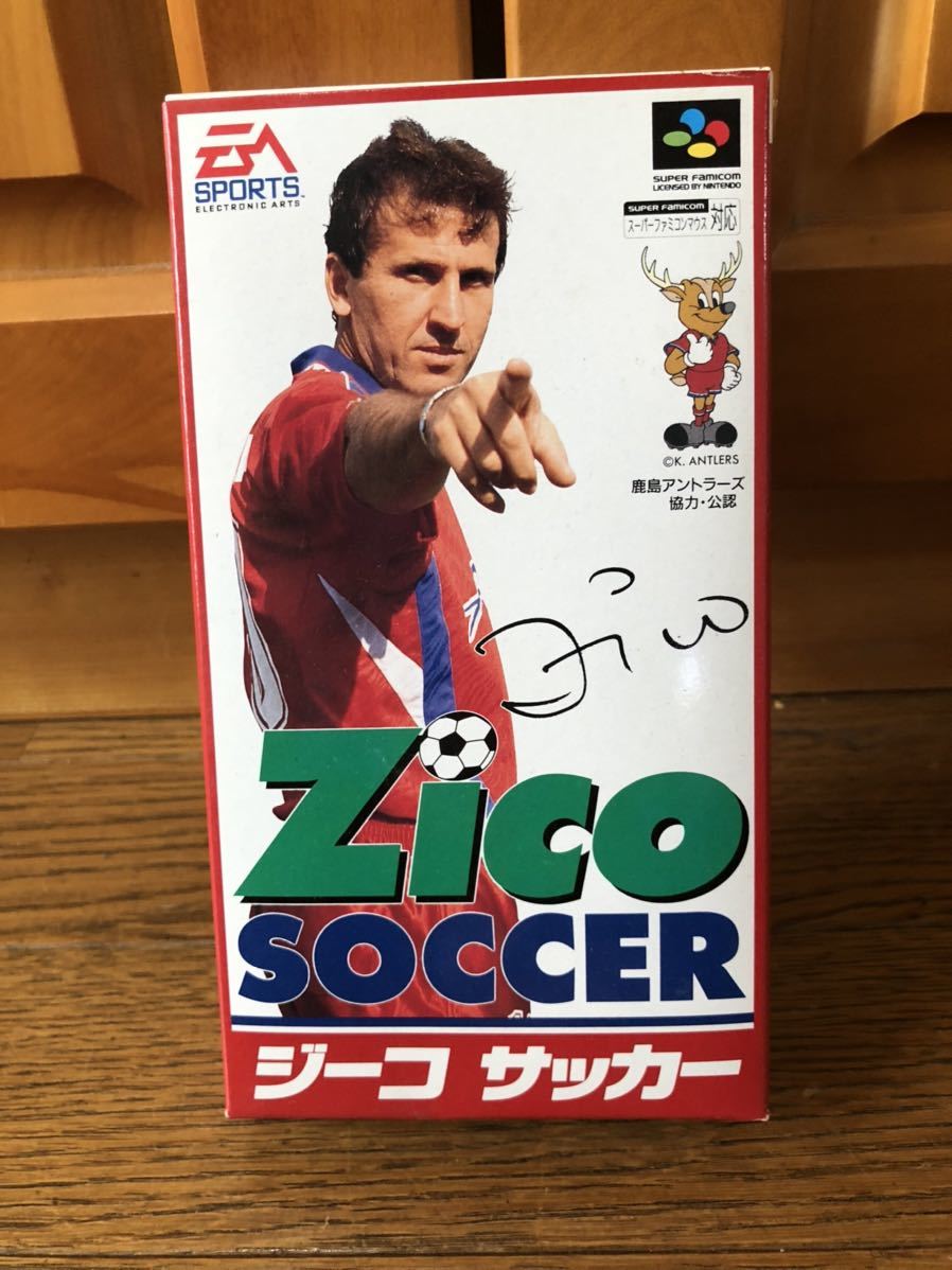 スーパーファミコンソフト スーパーファミコン SFC ジーコサッカー Zico SOCCER_画像1