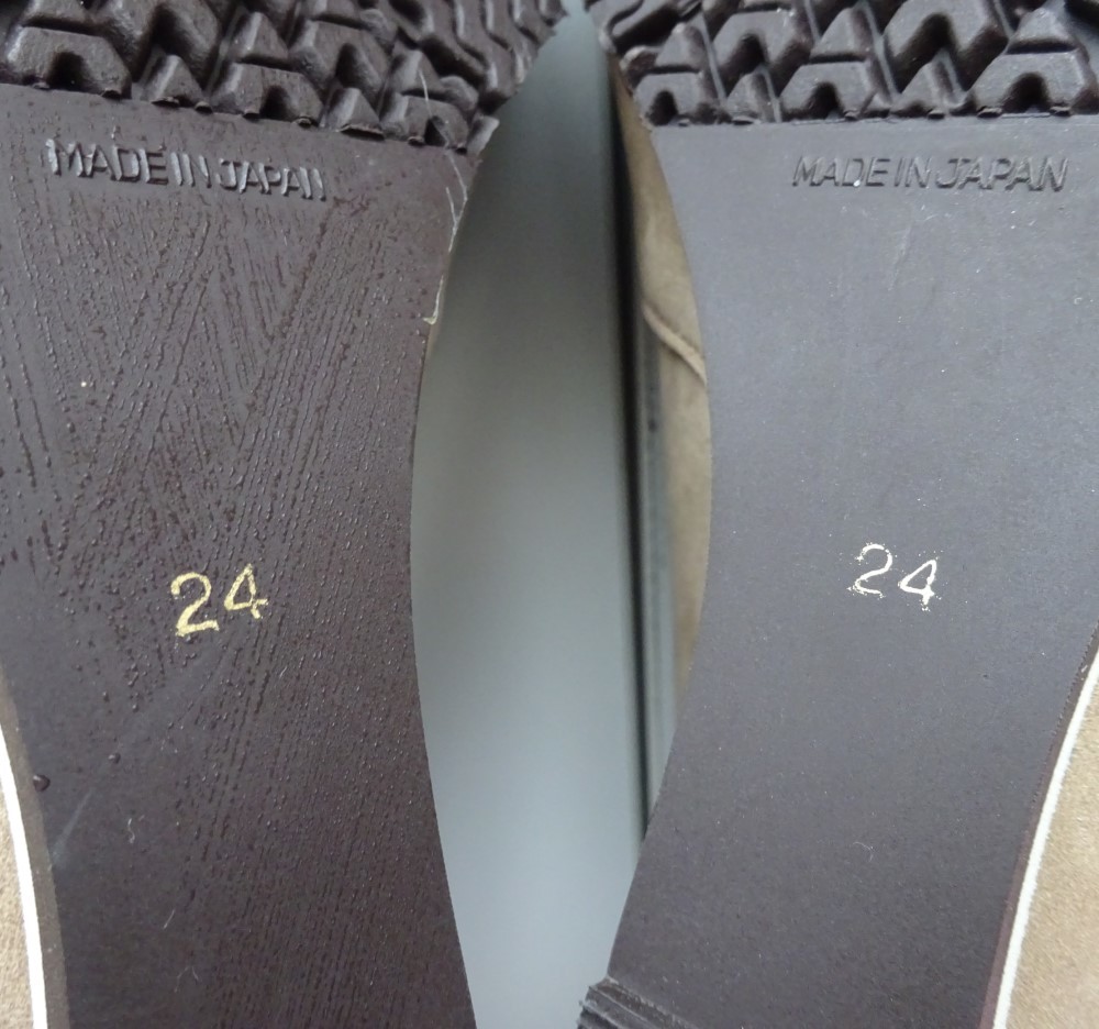 [ new goods * unused ]Kobe Love Collecsion Kobe Rav collection original Wedge heel pumps beige original leather 24.0cm 2021080024