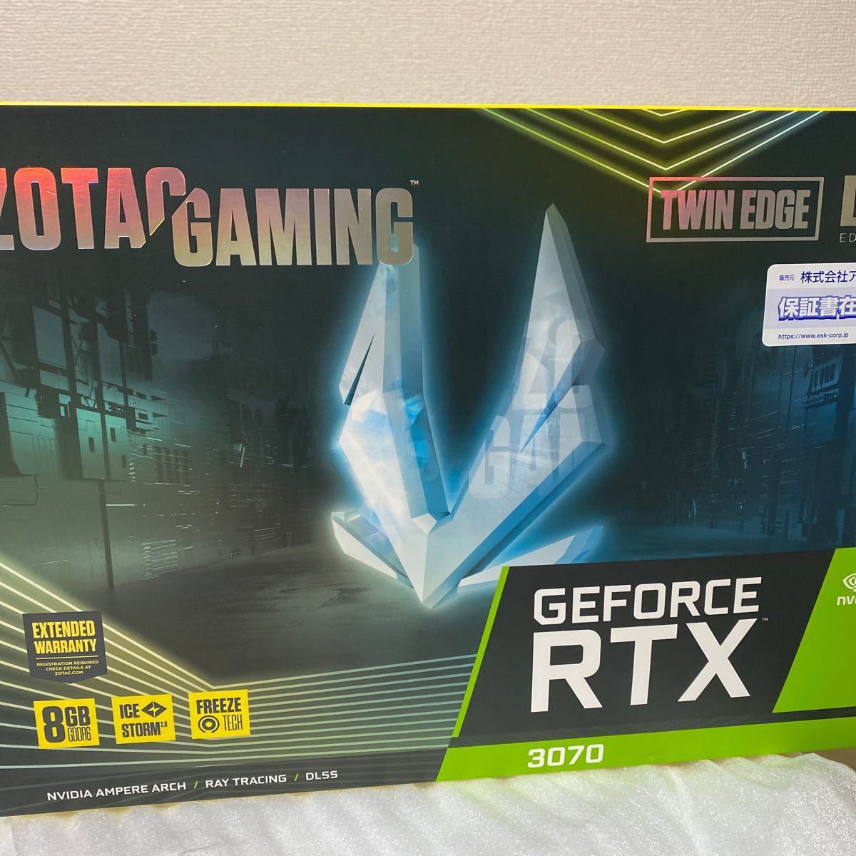 PayPayフリマ|ZOTAC RTX 3070 Twin Edge OC 非LHR PayPayフリマ|ZOTAC RTX 3070 Twin Edge OC 非LHR