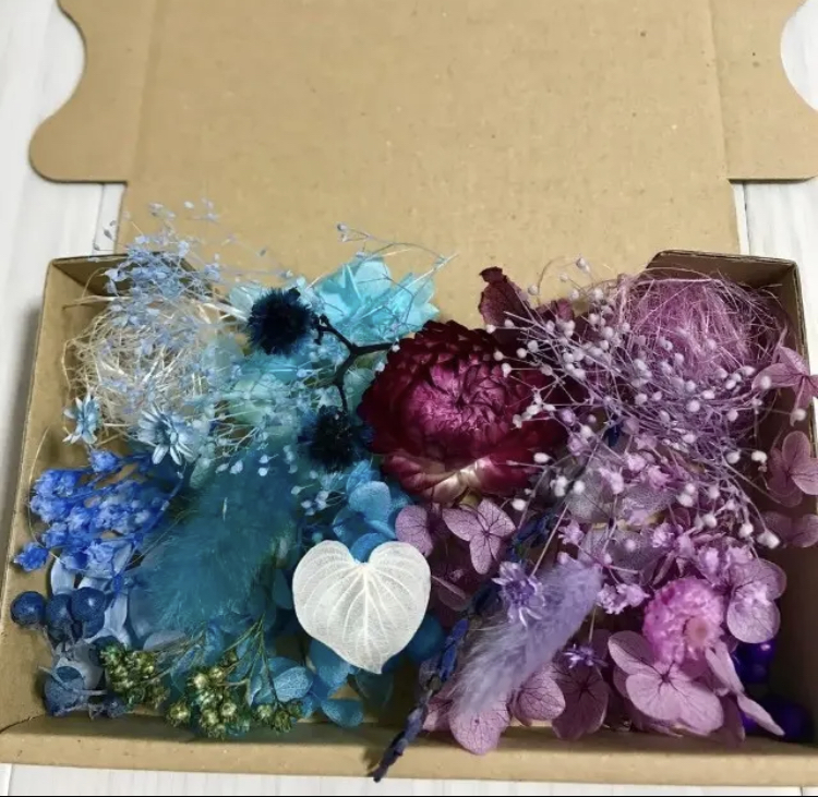  gem box 6 color worn kli Sam * material for flower arrangement assortment 