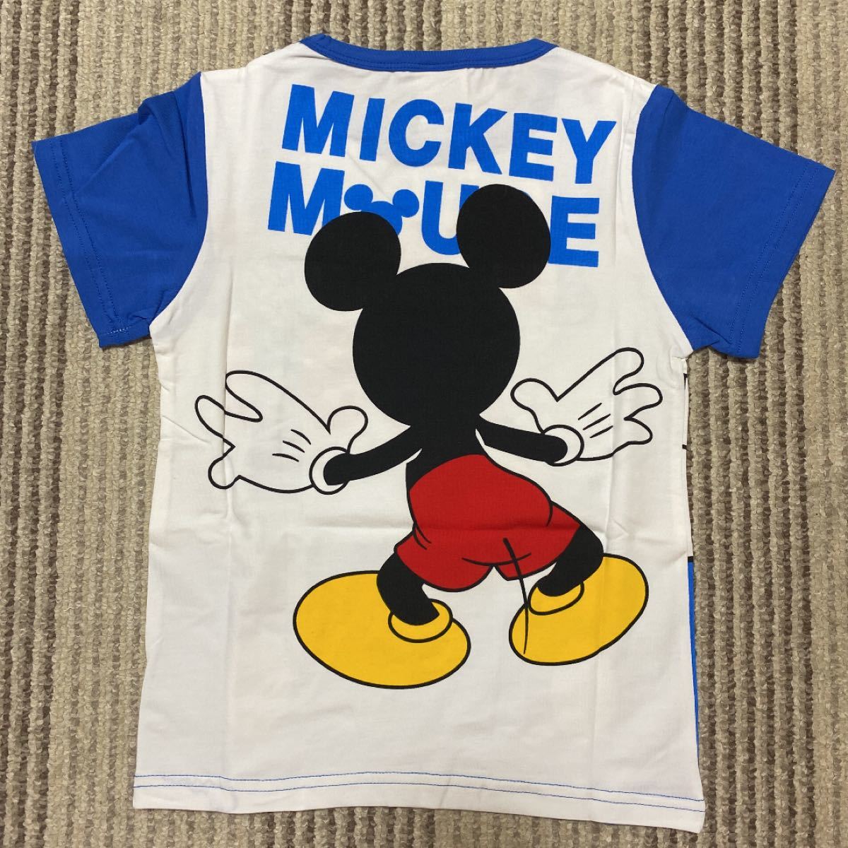 Paypayフリマ 激カワ 新品 タグ付き ミッキー だまし絵 半袖 Tシャツ 1cm Paypayフリマ 激カワ 新品 タグ付き ミッキー だまし絵 半袖 Tシャツ 1cm
