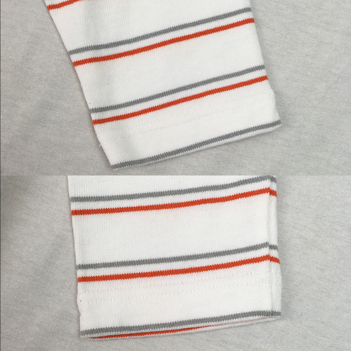 左腕の裾