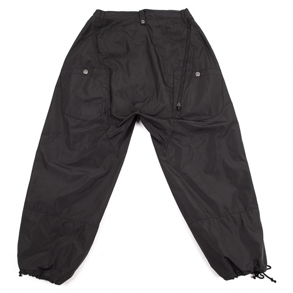 卸売 ワイスリーY-3 【メンズ】 黒M ポリポケットデザインサルエル