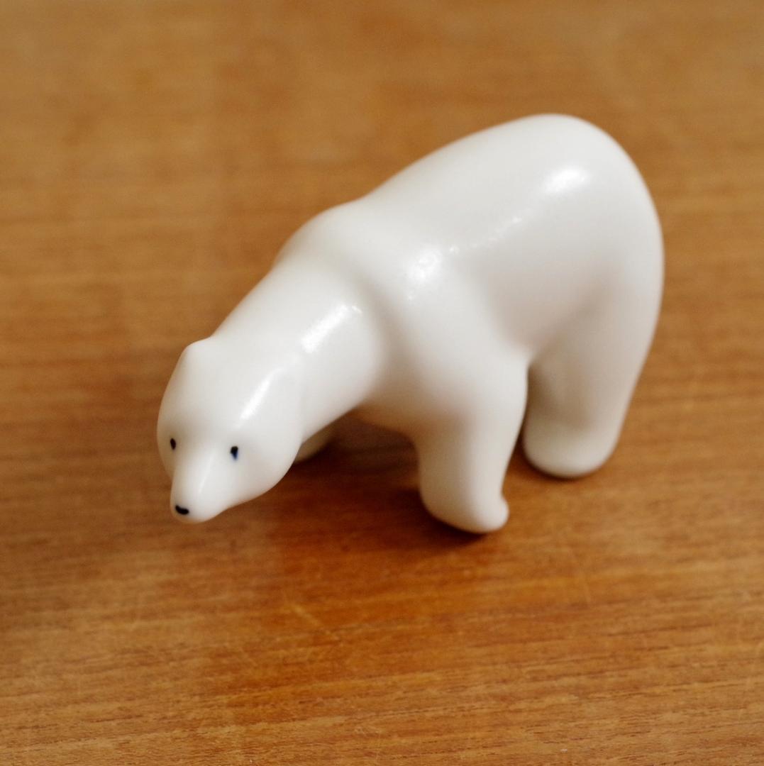 【ビンテージ】 ARABIA シロクマ Polar Bear アラビア Richard Lindh リカルド・リンド 白くま 4
