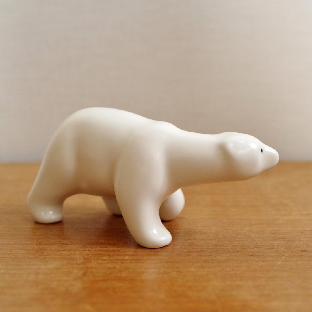 【ビンテージ】 ARABIA シロクマ Polar Bear アラビア Richard Lindh リカルド・リンド 白くま 3