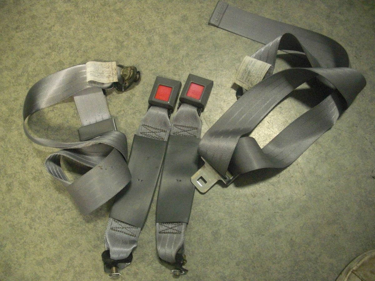  Daihatsu L200V Mira L210V original rear seat belt catch left right and rear part seat NSB0 13DK079 belt part removing car equipped prompt decision same day shipping possibility!!