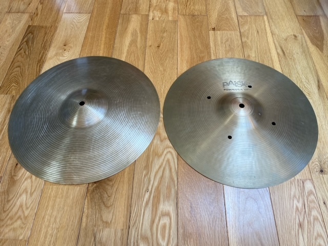 PAISTE OLD MODEL フォーミュラ602 ハイハットセット PAISTE OLD MODEL フォーミュラ602 ハイハットセット