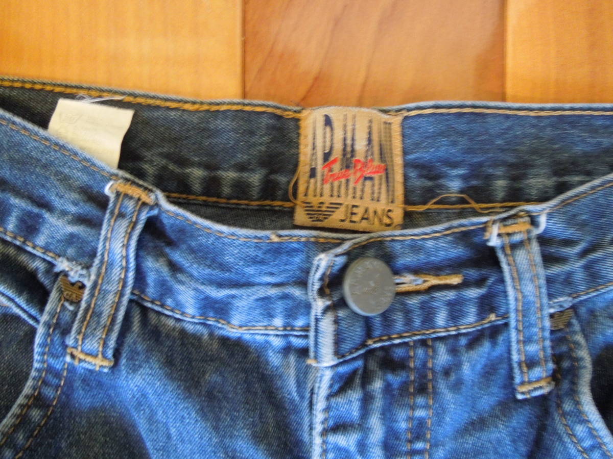 ARMANI JEANS アルマーニジーンズ　90'sヴィンテージ　ジーンズ　W29　MADE IN ITALY_画像3