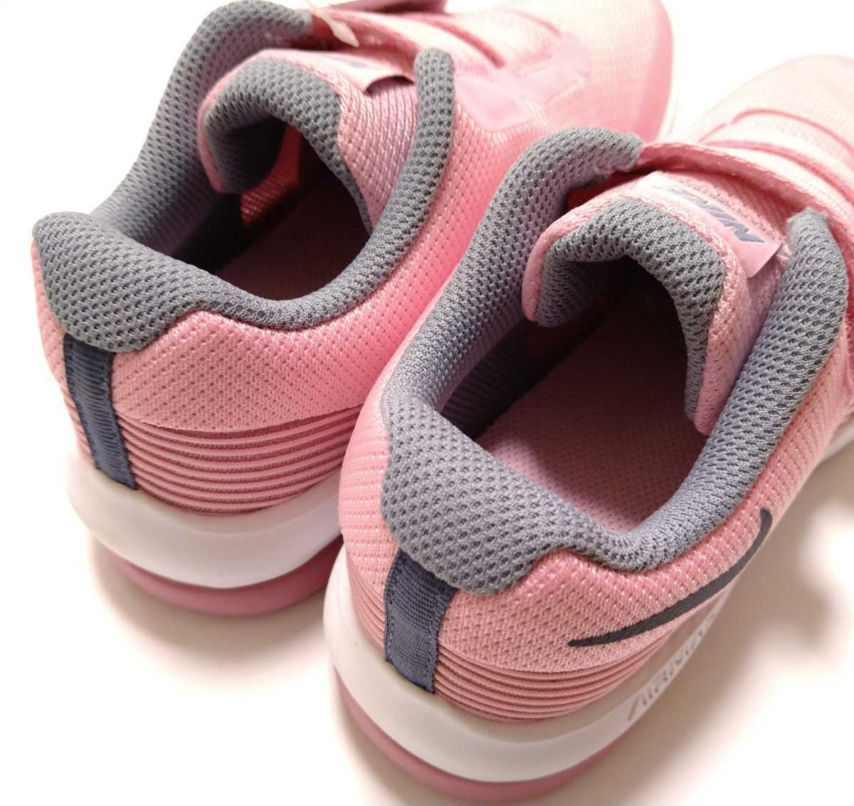  бесплатная доставка *NIKE спортивные туфли 21cm air max Ad Vantage Nike Kids Junior розовый спортивная обувь обувь женщина . девочка с ящиком 21.0cm