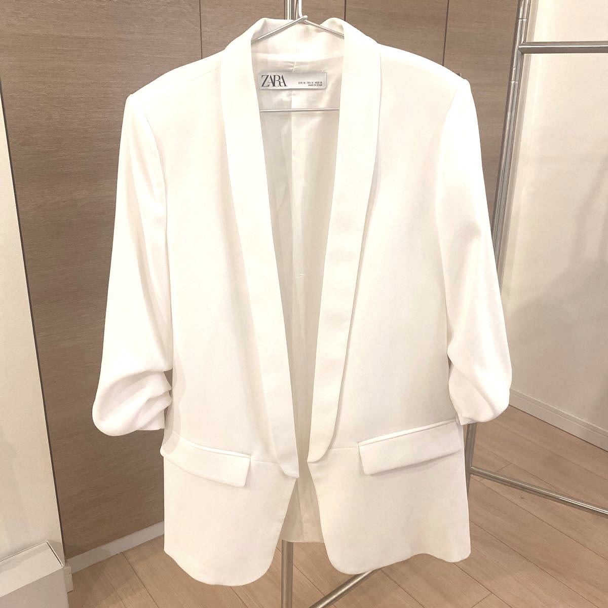 ZARA】ロールアップスリーブジャケット|Yahoo!フリマ(旧PayPay ZARA】ロールアップスリーブジャケット|Yahoo!フリマ(旧PayPay