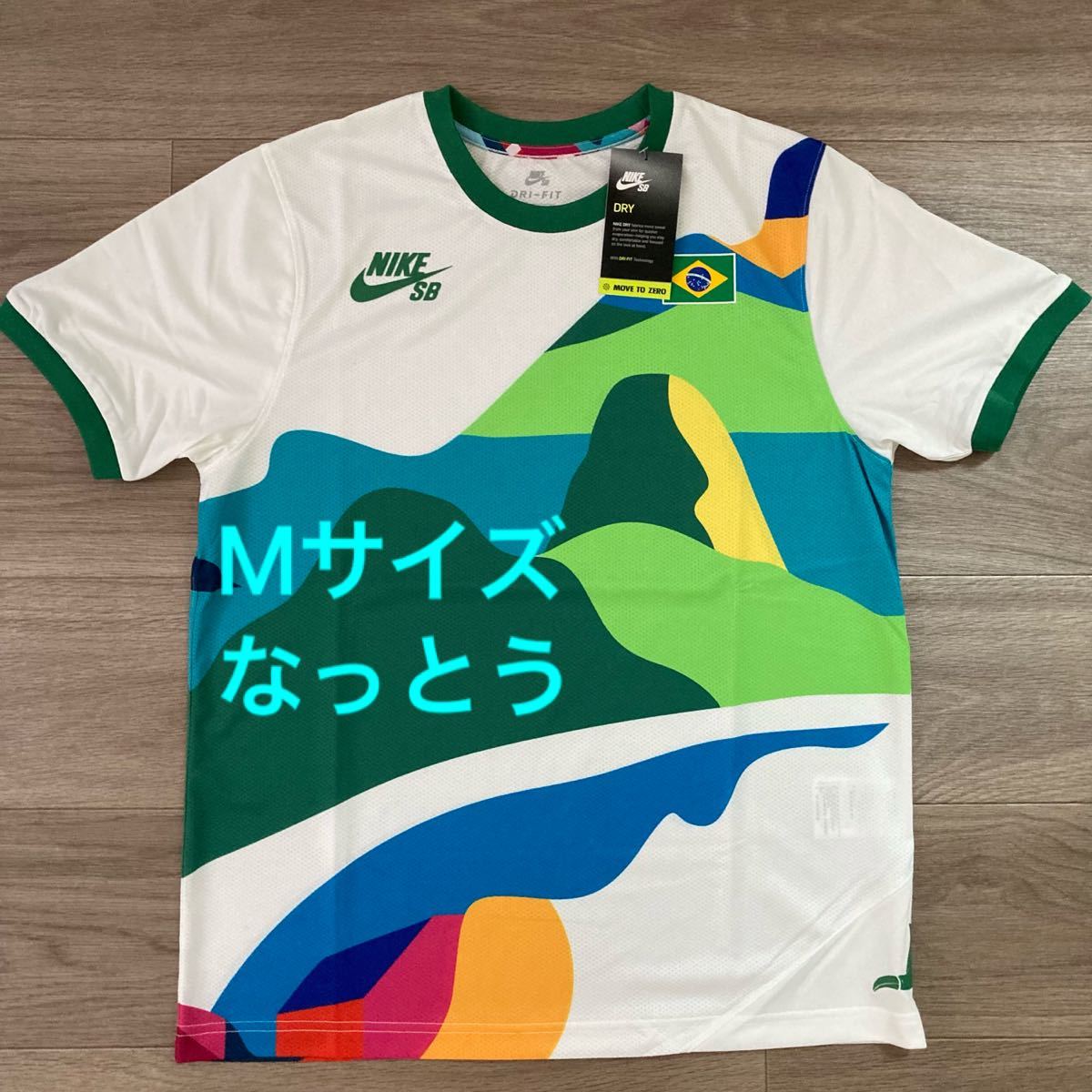 【Mサイズ】NIKE SB x PARRA FEDERATION KIT T-SHIRT CREW JERSEY FRANCE