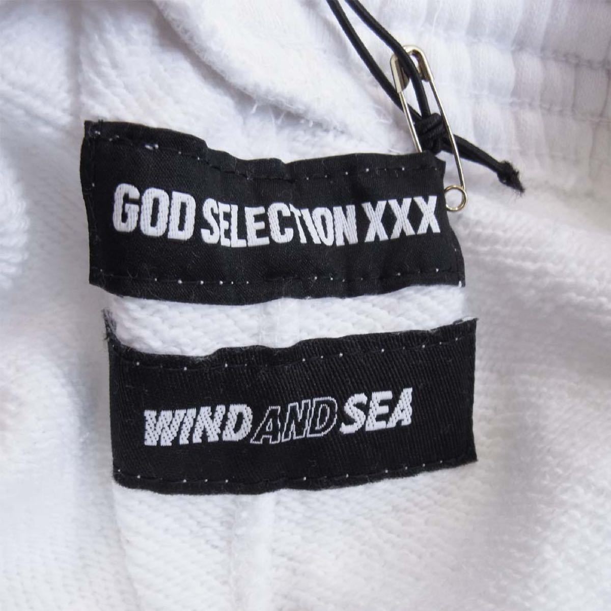 WIND AND SEA 20SS WDS-XXX-06 GOD SELECTION XXX SWEAT SHORTS 白Ｌ新品