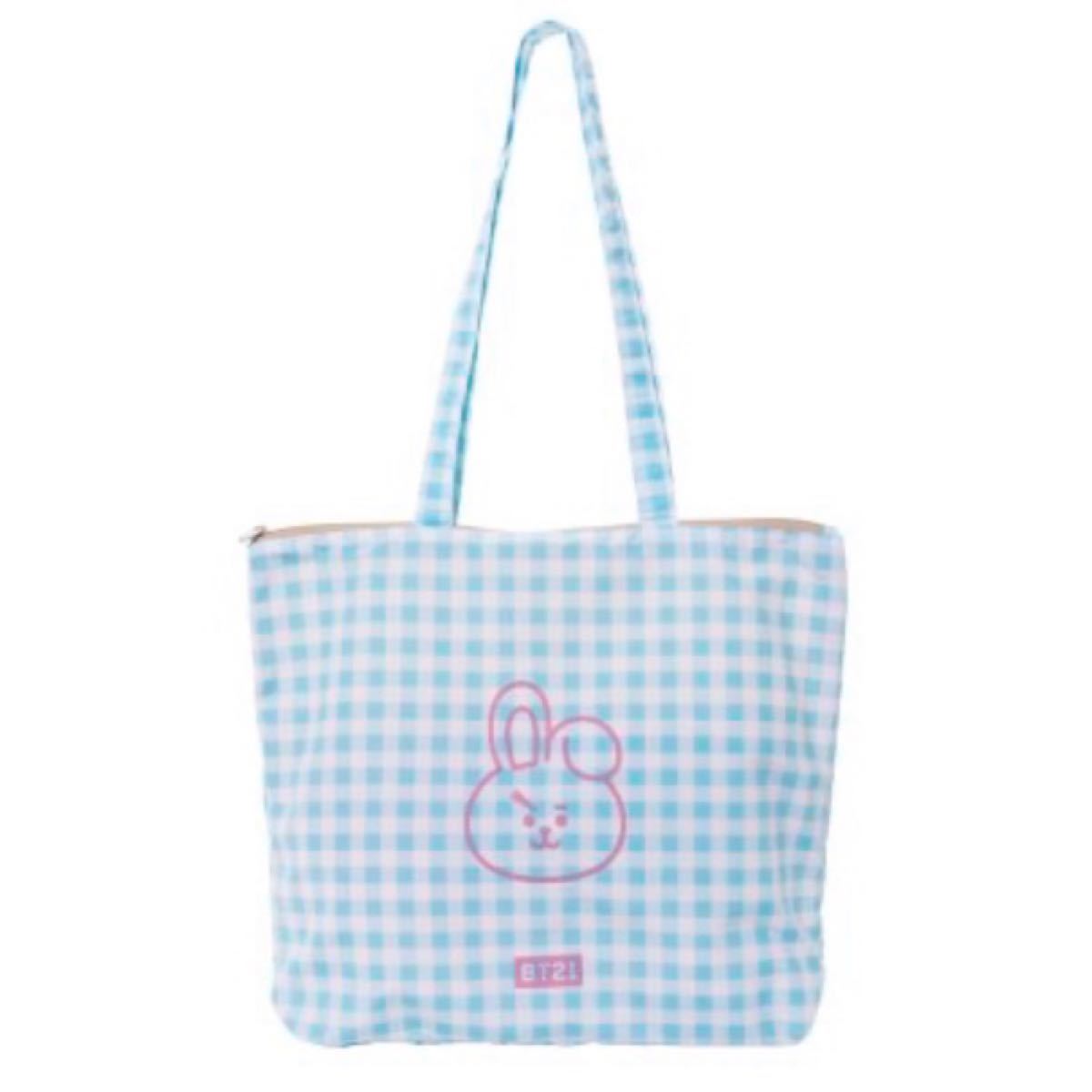 【未使用】BT21 クッキー　バッグ　ジョングク　グク　BTS バンタン　防弾少年団　summer happy bag エコバッグ