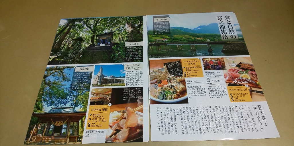 ★日本の聖地「屋久島」★グラビア雑誌・切抜き・11P・同梱可。_画像3
