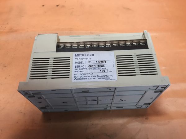 ☆生産終了品☆【1050】三菱 マイクロシーケンサ F1-12MR ☆生産終了品☆【1050】三菱 マイクロシーケンサ F1-12MR