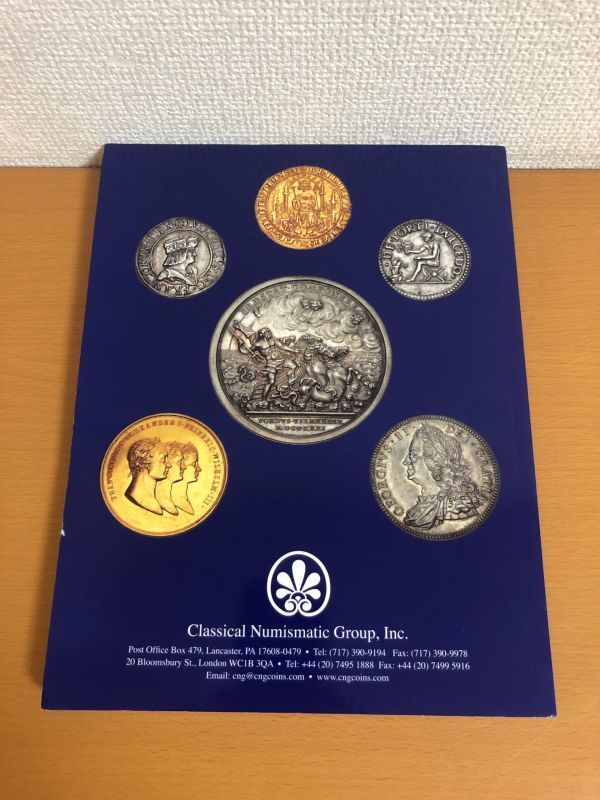 【送料160円】Classical Numismatic Group CNG Auction 100 オークション/メダル/コイン/貨幣の画像2