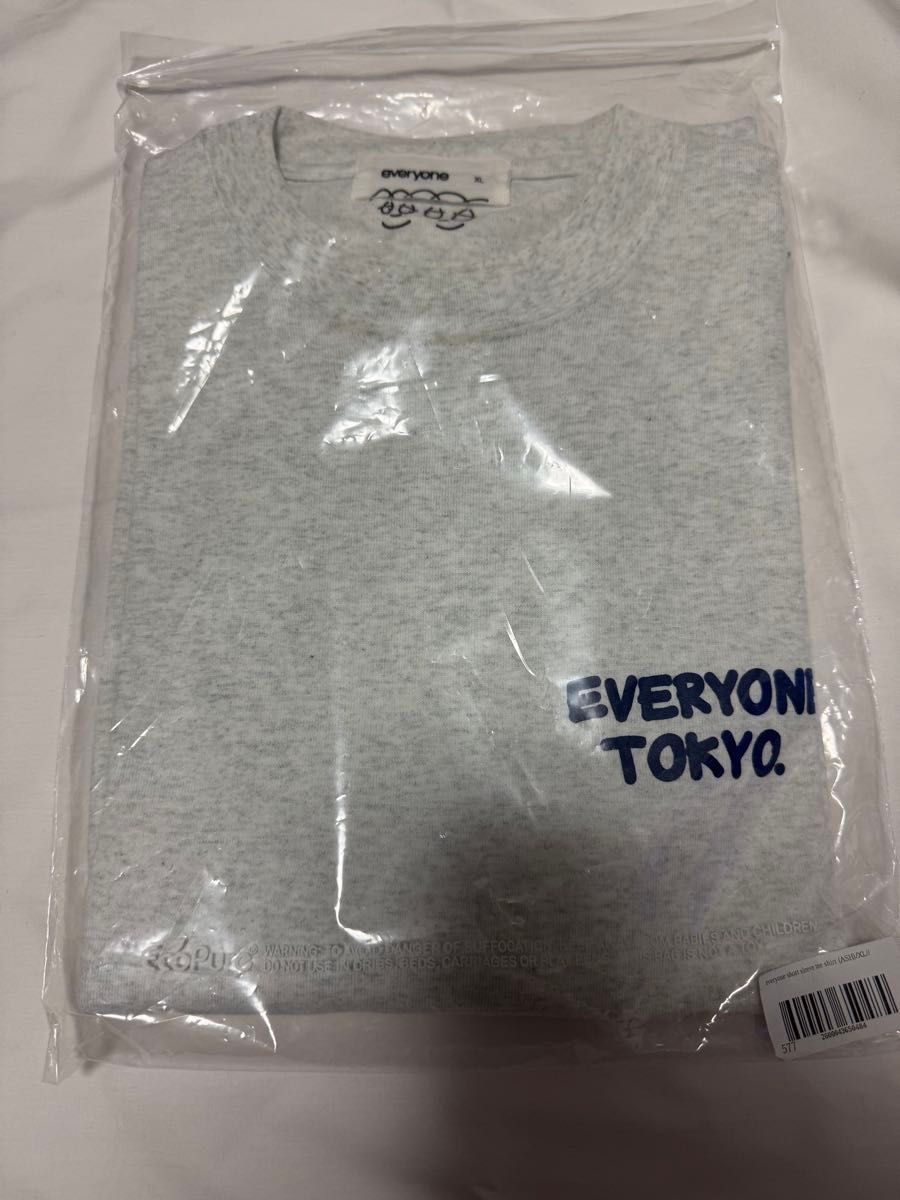 希少 everyone j 30000 logo short sleeve tee shirt XL｜Yahoo!フリマ