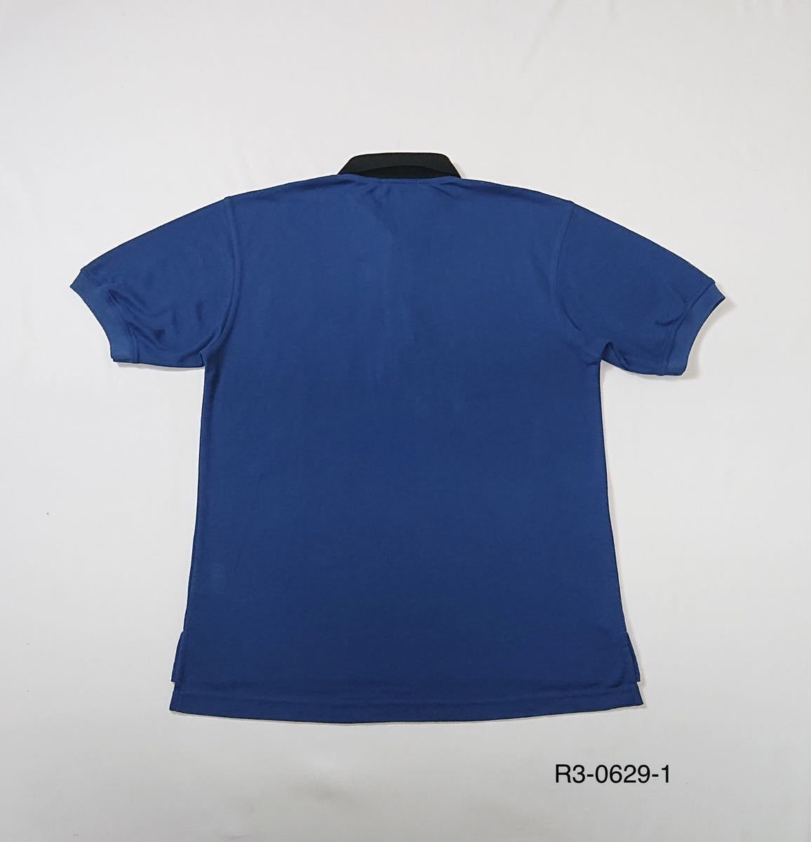 (未使用) R.P.P.C // 半袖 ロゴ刺繍 ドライ ポロシャツ (ブルー系) サイズ M_画像2