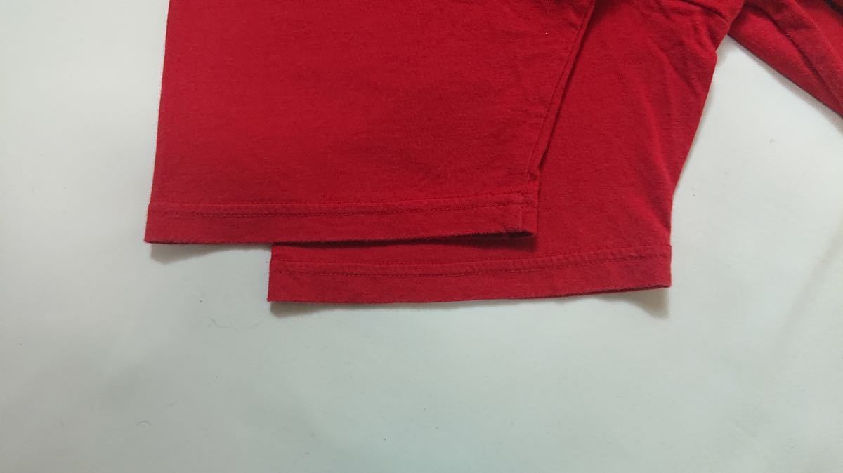 COMME CA ISM // 半袖 ロゴプリント Tシャツ・カットソー (赤) サイズ L_画像5