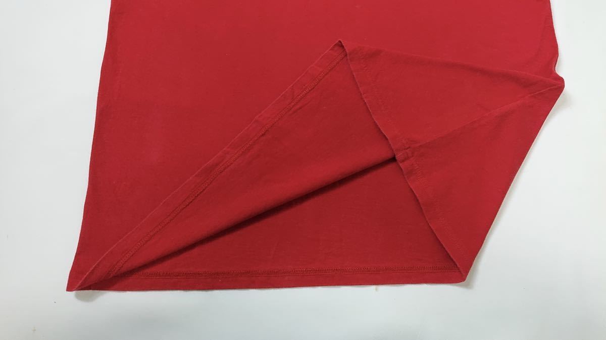 COMME CA ISM // 半袖 ロゴプリント Tシャツ・カットソー (赤) サイズ L_画像4