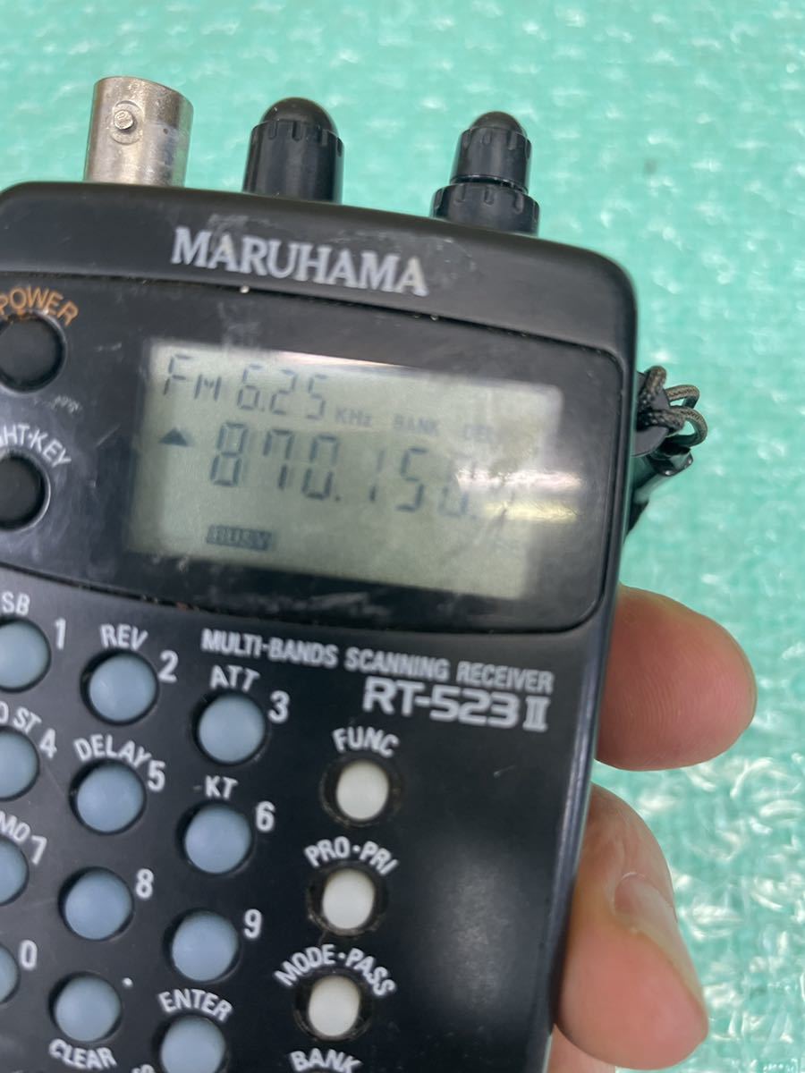 （A19）AMARUHAMA RT-523II 通電、音出る確認のみ、その他未確認ですからジャンク品です、レターパックプラス発送可能です_画像2