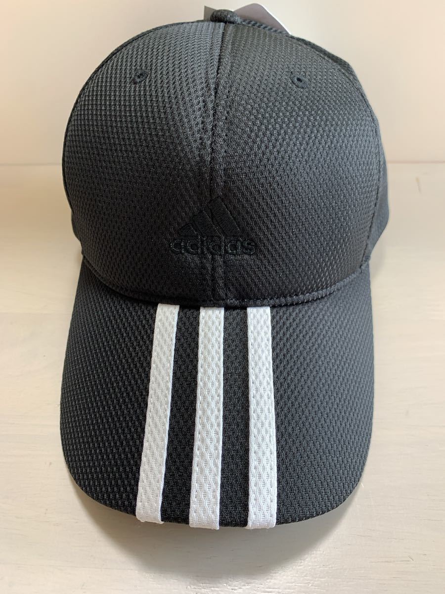 新品 正規品　 adidas  アディダス　メンズ　メッシュ　キャップ　黒