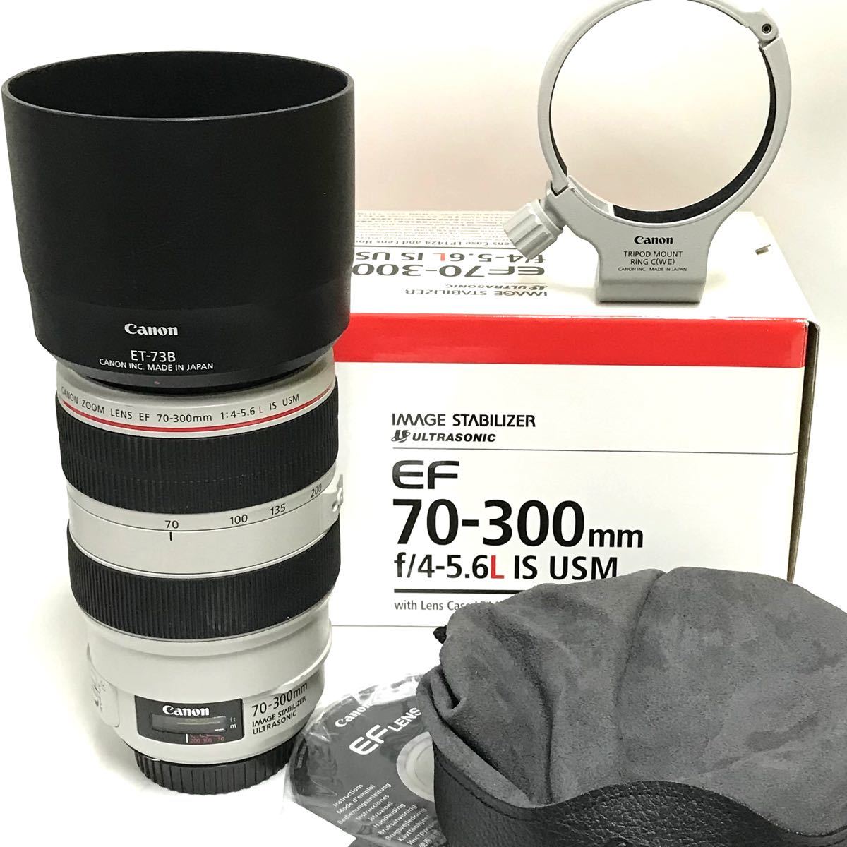 Canon キヤノン EF70-300mm F4-5 6L IS USM 三脚座付き｜Yahoo!フリマ