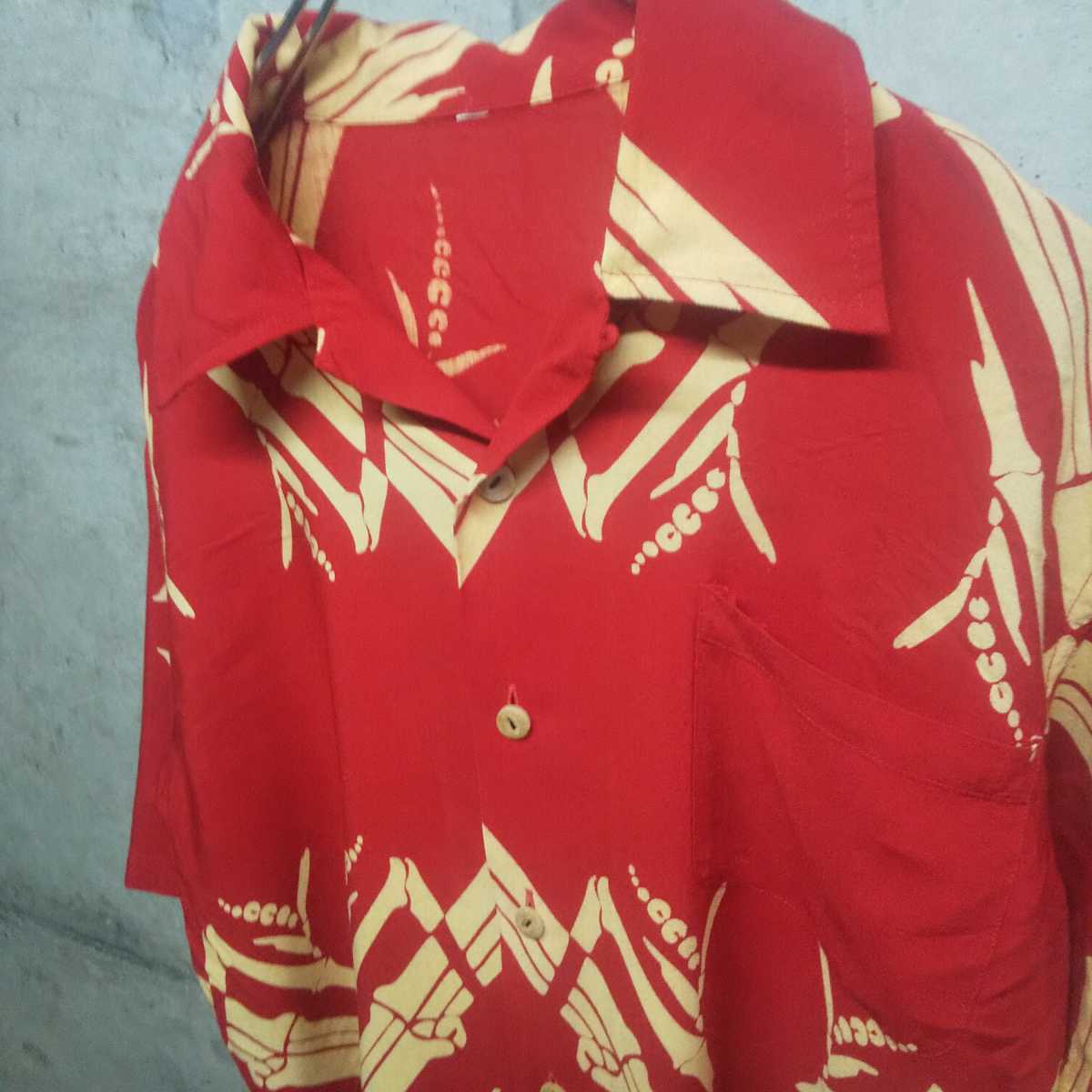 70s 80s vintage アロハシャツ 竹 和柄 ハワイアンシャツ 70s 80s vintage アロハシャツ 竹 和柄 ハワイアンシャツ
