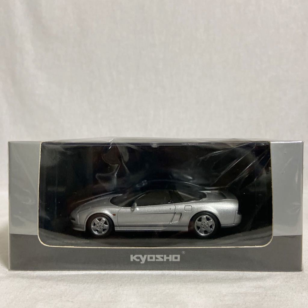 京商 1/43 HONDA NSX 1990 Sebring Silver NA1 ホンダ セブリングシルバー VTEC 絶版 名車 ミニカー モデルカー_画像1