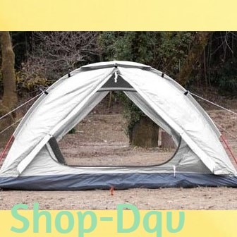 堅実な究極の 設営簡単 テント ツーリング 初心者にオススメ ソロ ライトグレー UVカット 1~2人用 テント キャンプ ～3人用