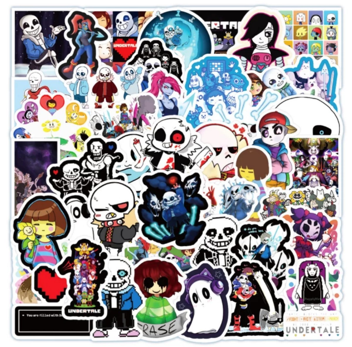 Paypayフリマ Undertale アンダーテール ステッカー50枚セット 新品未使用品 防水シール グッズ ステッカーボム Paypayフリマ Undertale アンダーテール ステッカー50枚セット 新品未使用品 防水シール グッズ ステッカーボム