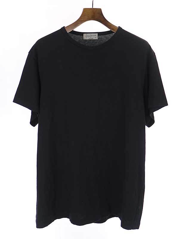 Yohji Yamamoto POUR HOMME ヨウジヤマモトプールオム 18SS クルーネックTシャツ ブラック 3 メンズ_画像1