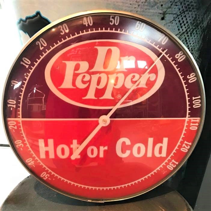 【アメリカ ヴィンテージ】Dr.Pepper サーモメーター 当時物