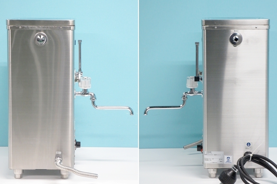 ニチワ 電気湯沸器 貯湯式 W500×D370×H650 NET-20 2013年式 三相200V 業務用 熱機器 湯沸かし器 温水器  厨房什器/商品番号 210701-R2