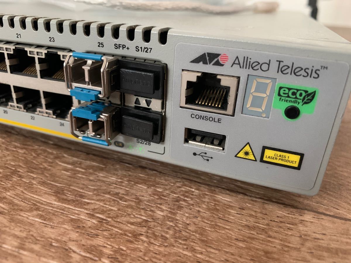 Allied Telesis AT-X510-28GTX 10Gbps L3 L2 スイッチ SFP+ Allied Telesis AT-X510-28GTX 10Gbps L3 L2 スイッチ SFP+