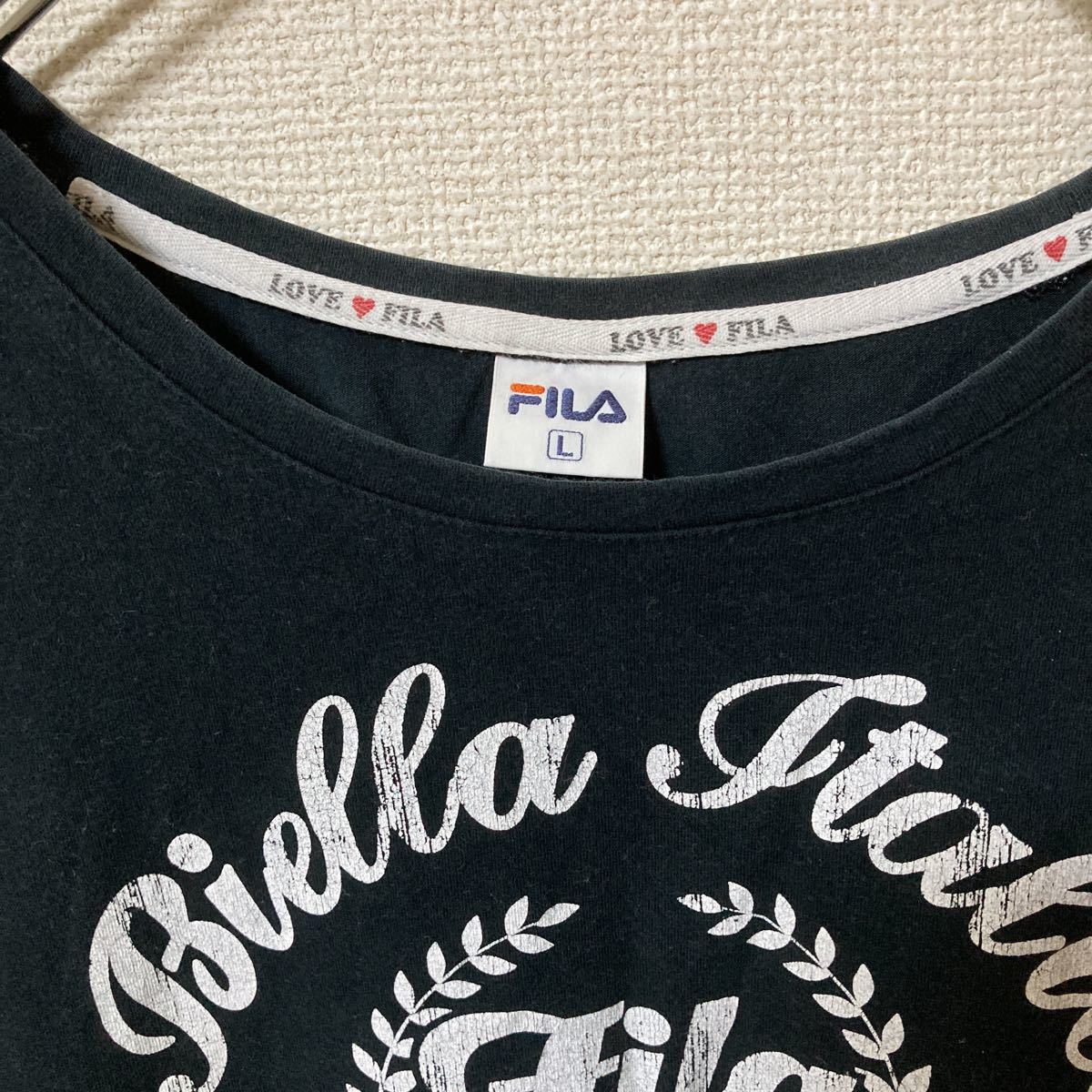 【FILA フィラ】Tシャツ　ウェア　【L】ランニング　スポーツ　半袖Tシャツ_画像2