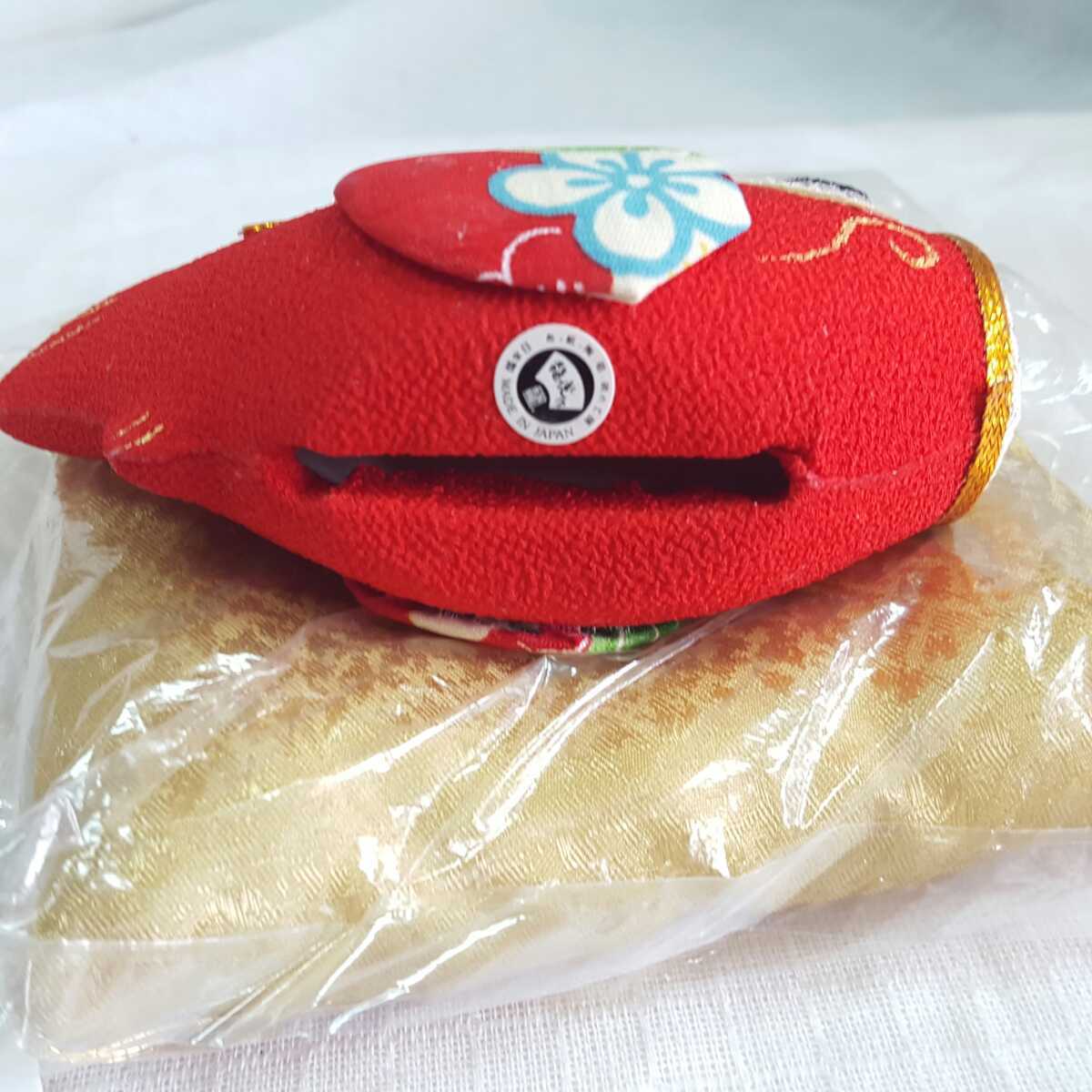 自宅保管品 龍虎作 日本製 和柄金運跳ね鯉 赤 日本代购 买对网 自宅保管品 龍虎作 日本製 和柄金運跳ね鯉 赤 日本代购 买对网