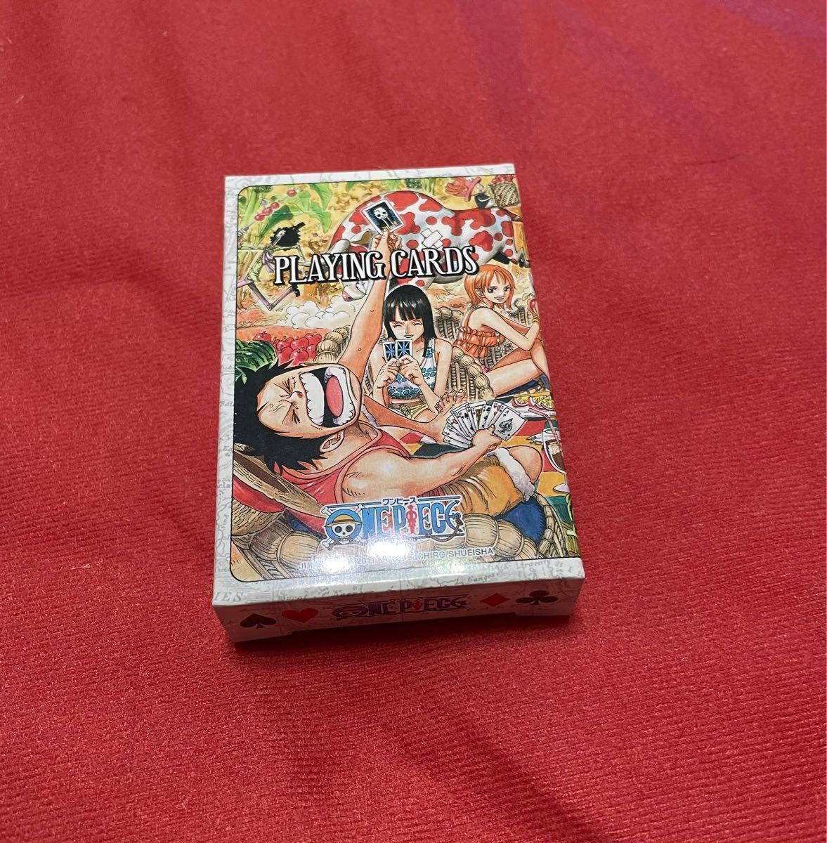 ONE PIECE ワンピース　トランプ　カード　ジャンプフェスタJF2011 生産終了　廃盤商品　プレイングカード　尾田栄一郎