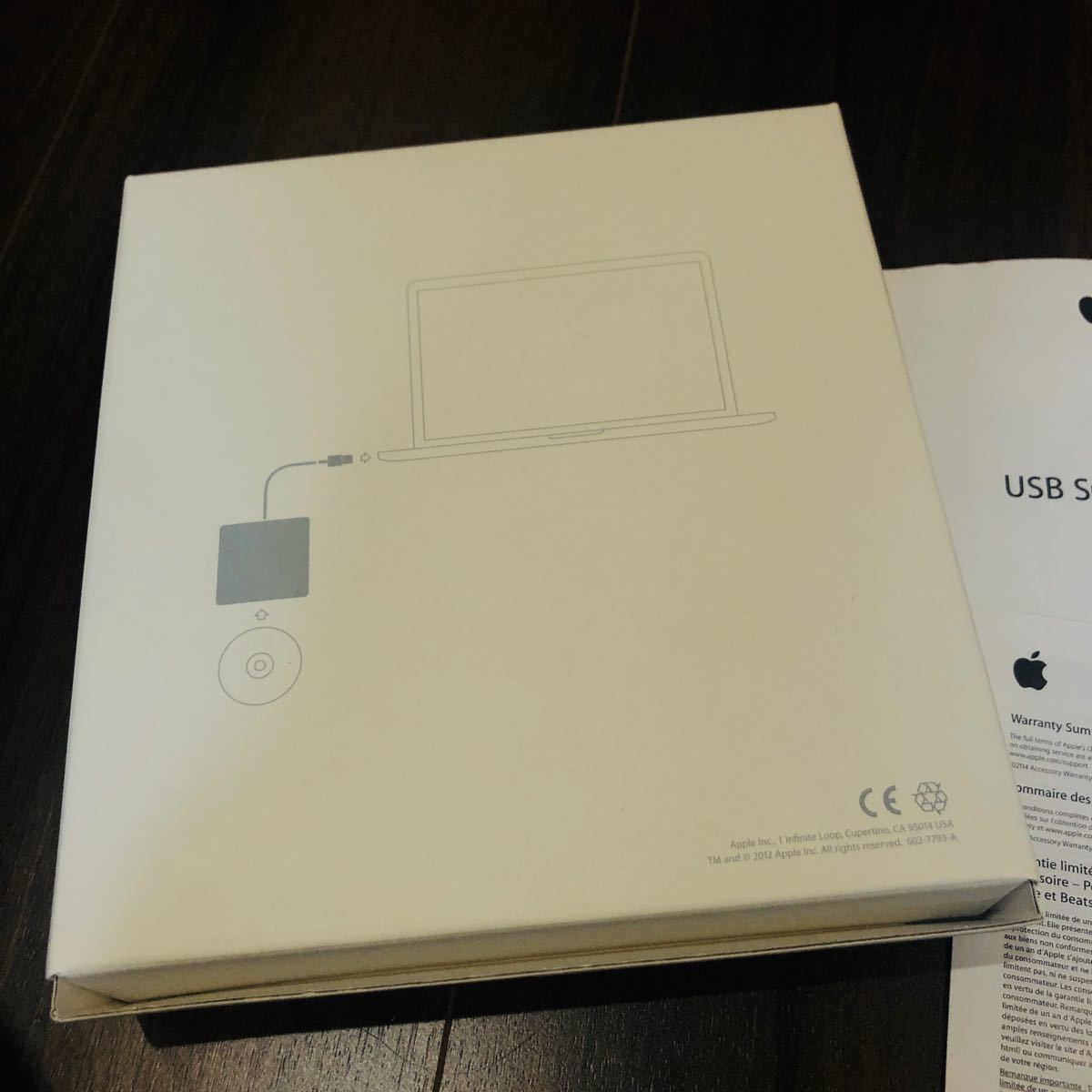 SuperDrive Apple 外付けDVDドライブ スーパードライブ USB DVDドライブ 箱のみ