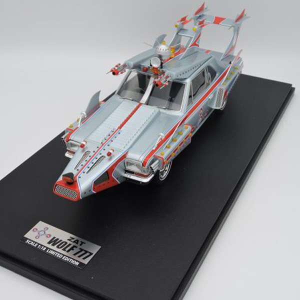 【極美品】 ウルフ777 1/18スケール ウルトラマンタロウ ZAT隊 WOLF777 特撮 置物 模型 ダイキャスト製 アミ AMIE 円谷プロ *や01*_画像1