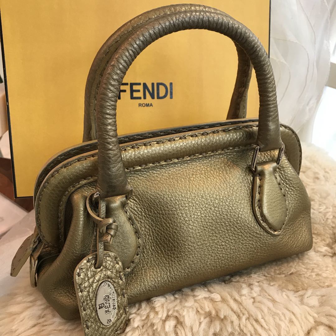 ポケット⇧ FENDI - フェンディ セレリア ドクターズバッグ