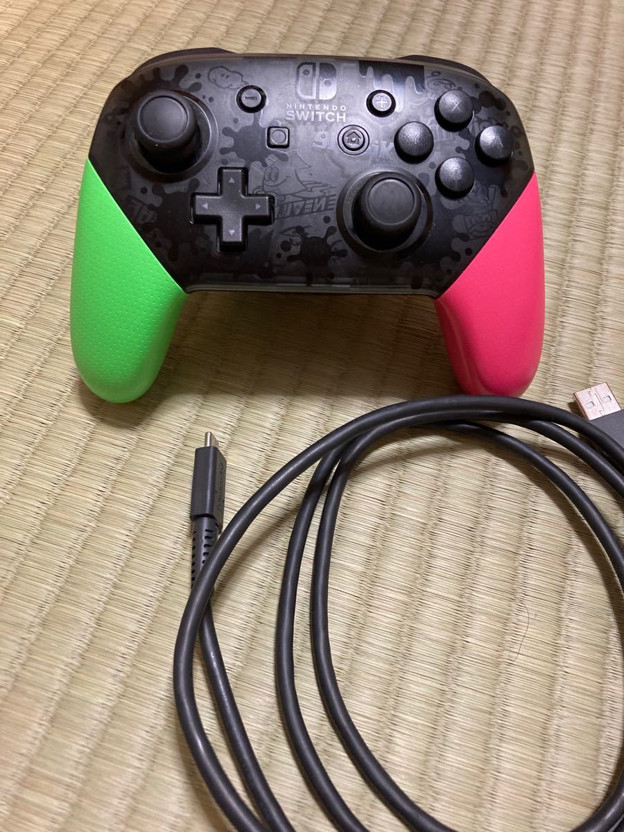 Nintendo Switch Proコントローラー プロコン スプラトゥーン ニンテンドースイッチ Switch 任天堂
